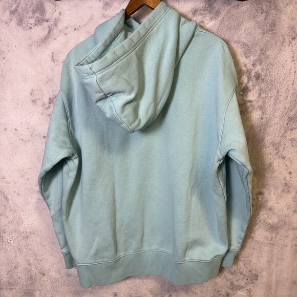 Nike Center Check Hoodie Adult Medium Tiffany Blue Sweatshirt Embroidered - Picture 2 of 8